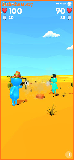 Jelly Duel - Physics Shooter Game screenshot
