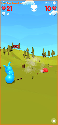 Jelly Duel - Physics Shooter Game screenshot