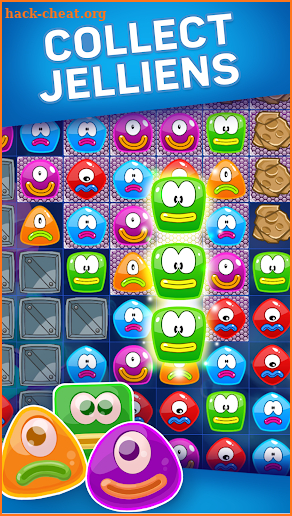 Jelly Nova: Match 3 Space Puzzle screenshot