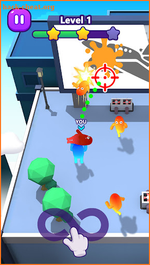 Jelly Scuffle-Funny Battle screenshot