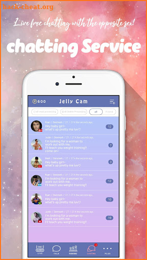 JellyCam - Video chat, Audio chat screenshot
