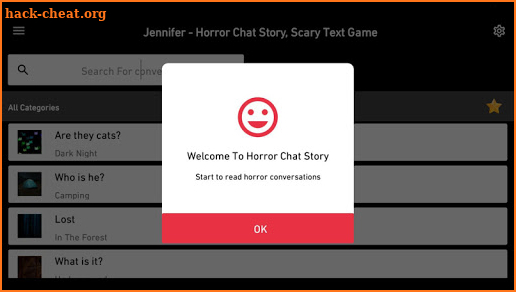 Jennifer - Horror Chat Story, Scary Text Game screenshot