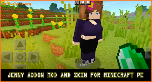 Jenny mod for Minecraft PE screenshot