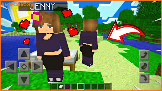 Jenny Mod Minecraft MCPE Addon screenshot