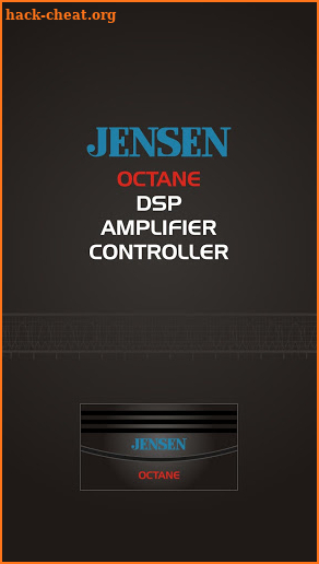 JENSEN DSP AMP SMART APP screenshot