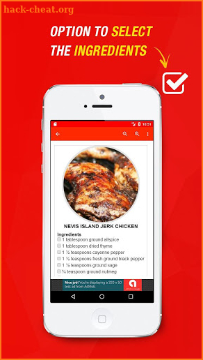 Jerk Chicken Recipes screenshot