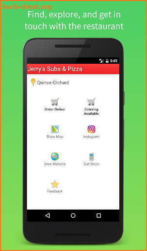 Jerry’s Subs and Pizza screenshot