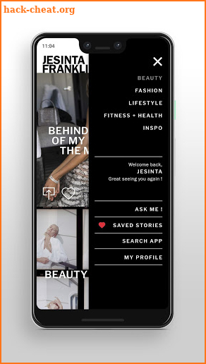 Jesinta Franklin Official App screenshot