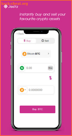 Jesta wallet - Trade crypto screenshot