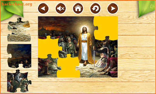 Jesus Bible Jigsaw Puzzle Brain Game for Kids screenshot