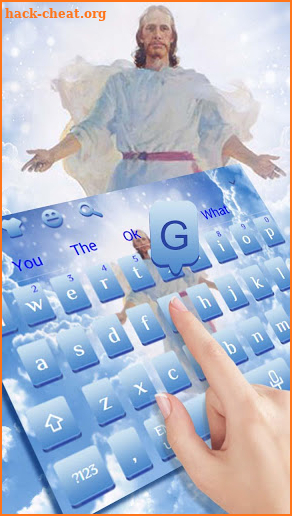 Jesus Christ keyboard screenshot