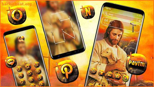Jesus Launcher Theme screenshot