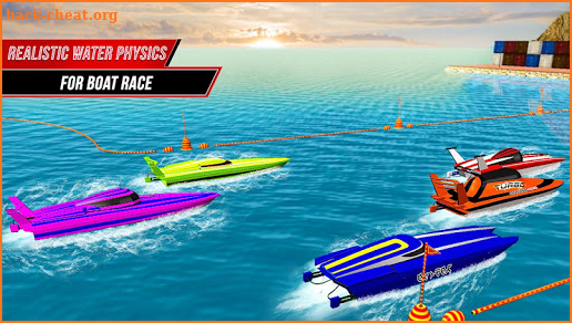 Jet Engine Speed Boat Turbo Racing screenshot