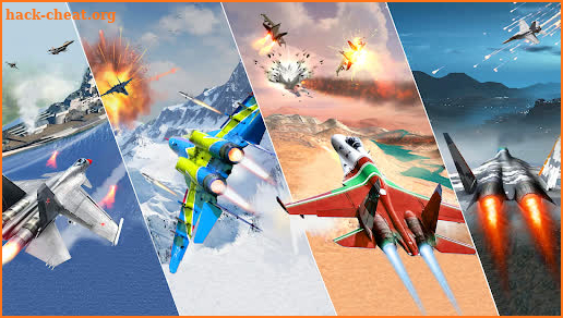 Jet Fighter Sky Warriors Game screenshot