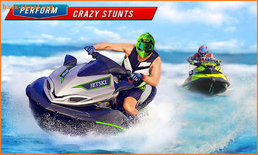 Jet Ski Boat Racing stunts: Top Speed boat Games screenshot