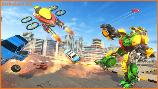 Jet Ski Robot Transform - Rescue Robot Games screenshot