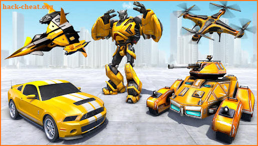 Jet Transform Robot Games screenshot