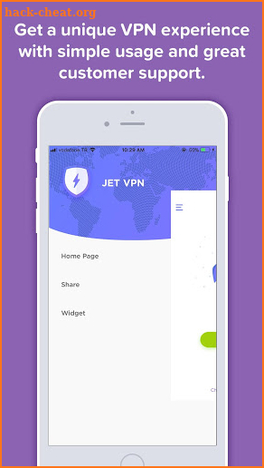 Jet VPN screenshot