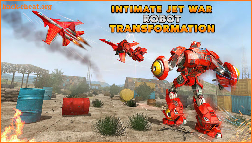 Jet War Robot Shooting : Robot Games screenshot