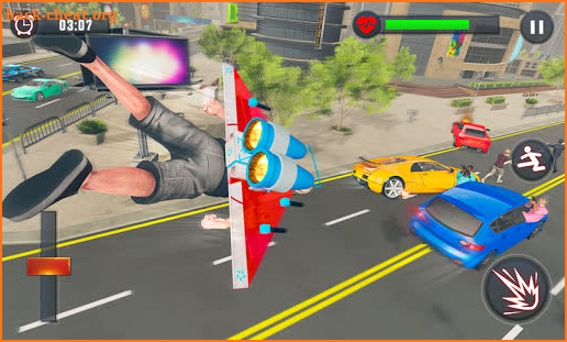 Jetpack Game Gangster Crime Simulator screenshot