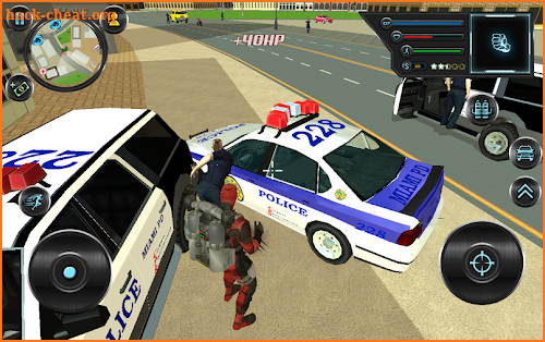 Jetpack Hero Miami Crime screenshot