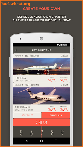JetSmarter Private Jet Charter screenshot