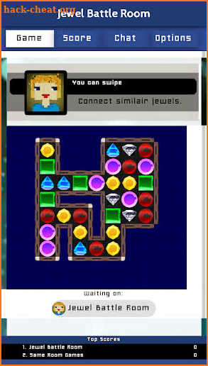 Jewel Battle Room Same Room Multiplayer Game screenshot