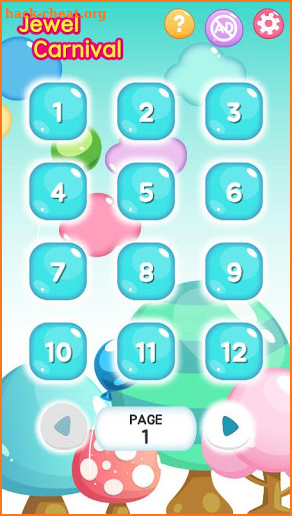Jewel Carnival : New hexagon puzzle game screenshot