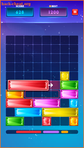 Jewel Classic - Block Drop Puzzle Game screenshot