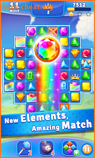 Jewel Crush - Jewels & Gems Match 3 Legend screenshot