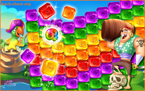 Jewel Cube Blast：Crazy Pirate screenshot
