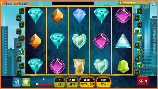 Jewel Diamonds Lighting Slot Machine screenshot