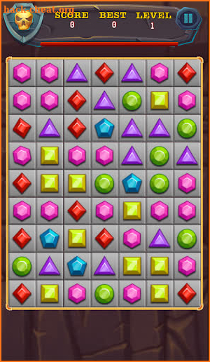 Jewel Games : Free Gems Download Quest screenshot
