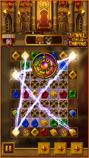 Jewel Gold Empire : Match 3 Puzzle Game screenshot