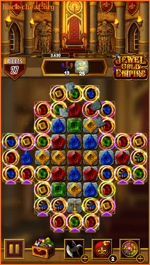 Jewel Gold Empire : Match 3 Puzzle Game screenshot