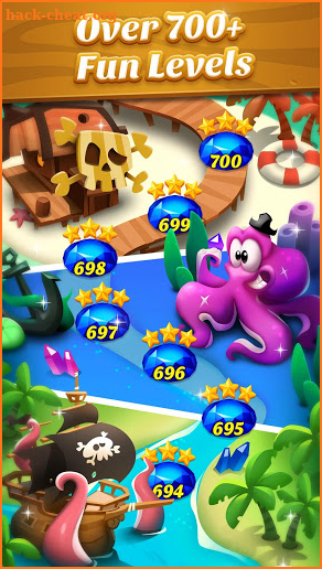 Jewel Pirate : Amazing New Match 3 screenshot
