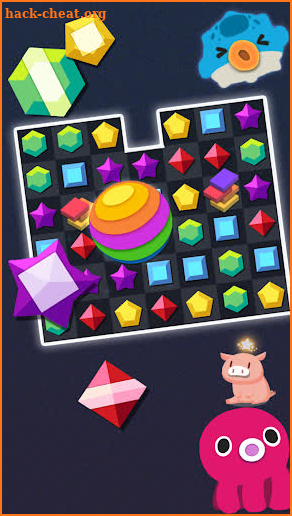 Jewels & Space Pop : Magic Match3 Puzzle screenshot