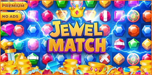 Jewels Charm: Match 3 Game Pro screenshot