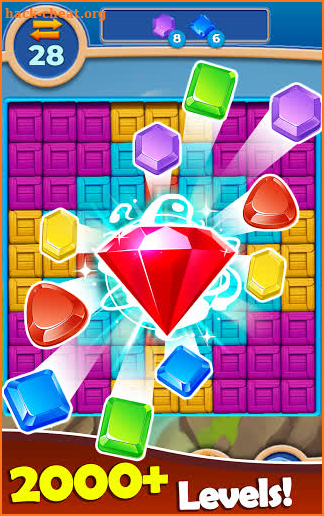 Jewels Classic - Jewels Crush Legend Puzzle screenshot