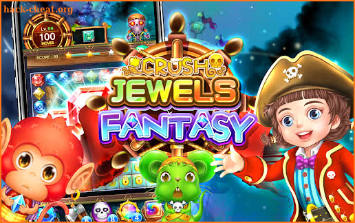 Jewels Crush Fantasy : Match 3 Puzzle screenshot