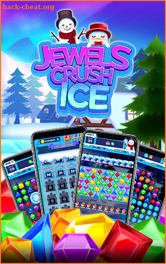 Jewels Crush - Ice Puzzle screenshot