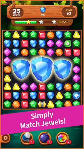 Jewels Forest : Match 3 Puzzle screenshot