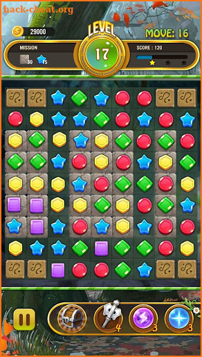 Jewels Hunter : Match 3 Jewels Puzzle Free screenshot