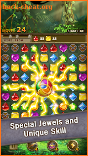 Jewels Jungle : Match 3 Puzzle screenshot