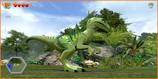 Jewels Lego Dinosaurs Battle Trick screenshot