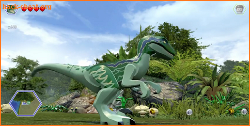 Jewels Lego Dinosaurs Battle Trick screenshot