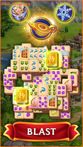 Jewels of Mahjong: Match tiles & restore the city screenshot