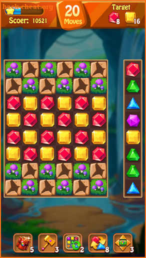 Jewels Original - Classical Match 3 Game screenshot