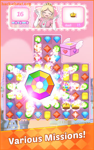Jewels Princess Puzzle 2021 - Match 3 Puzzle screenshot