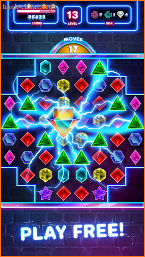 Jewels Quest 2 - Glowing Match 3 screenshot